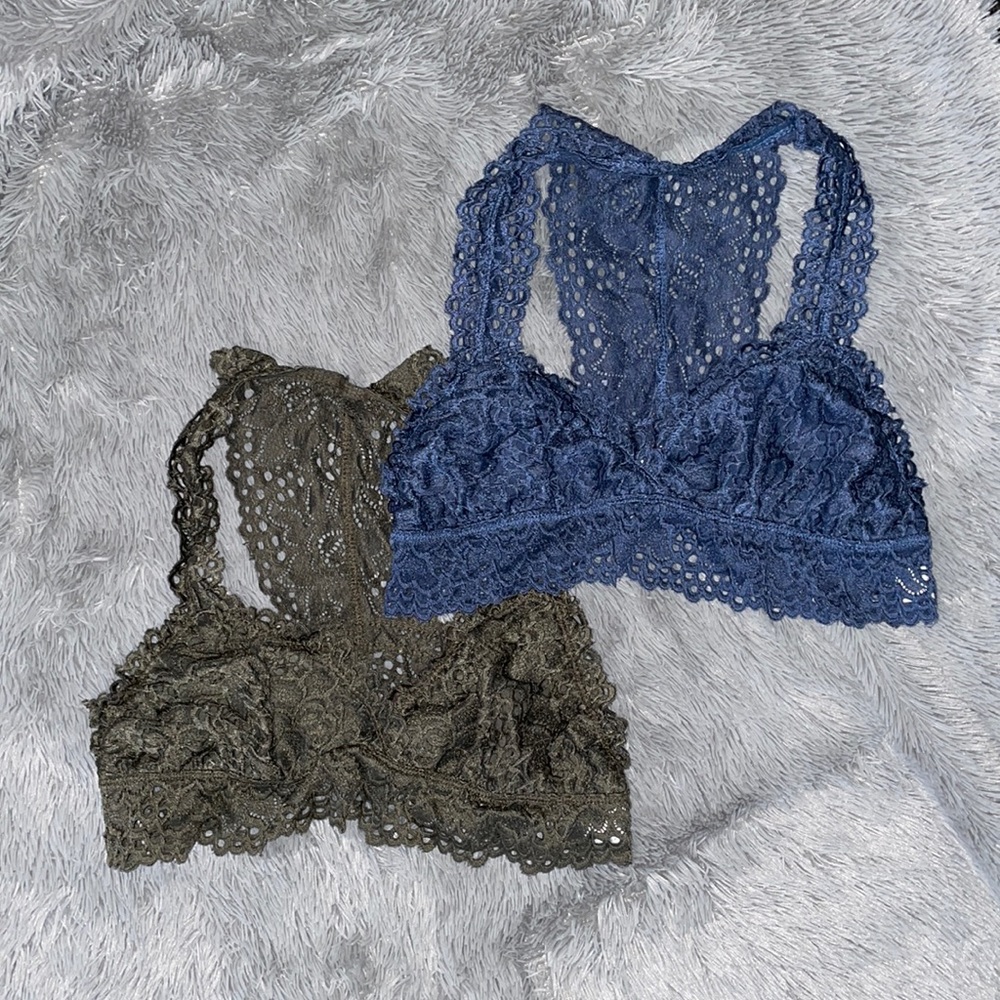 ❤️SOLD❤️ Altar’d State Lot of 2 Bralettes cutout design